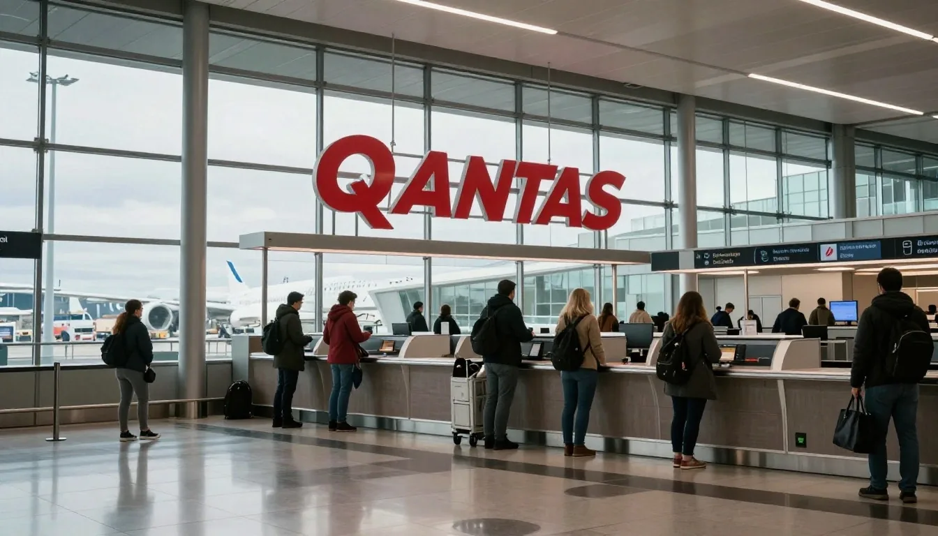 Terminal 1 domestic check-in hall